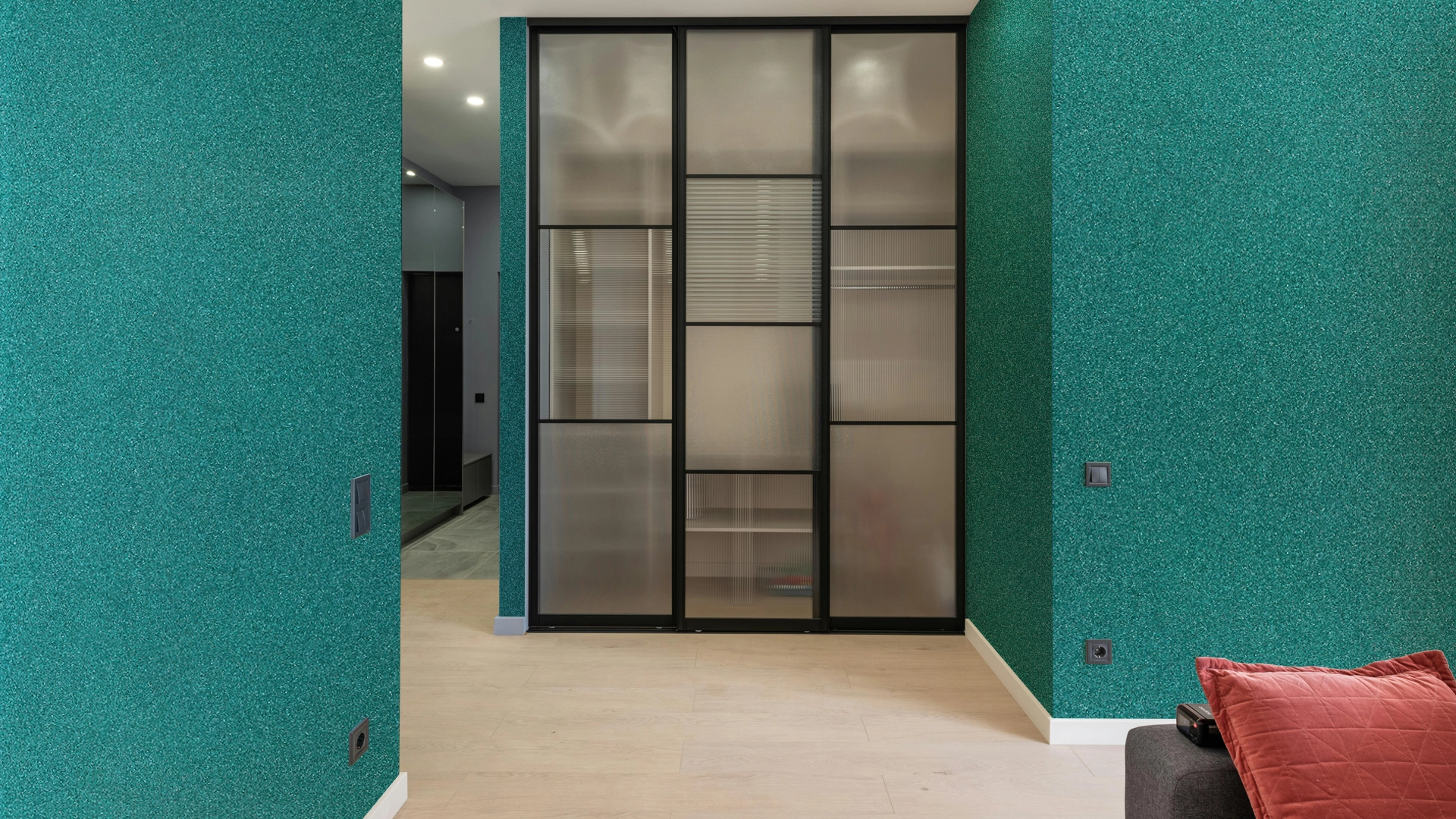 Textura Luxor Microsseixo Medio Verde Jade Intenso