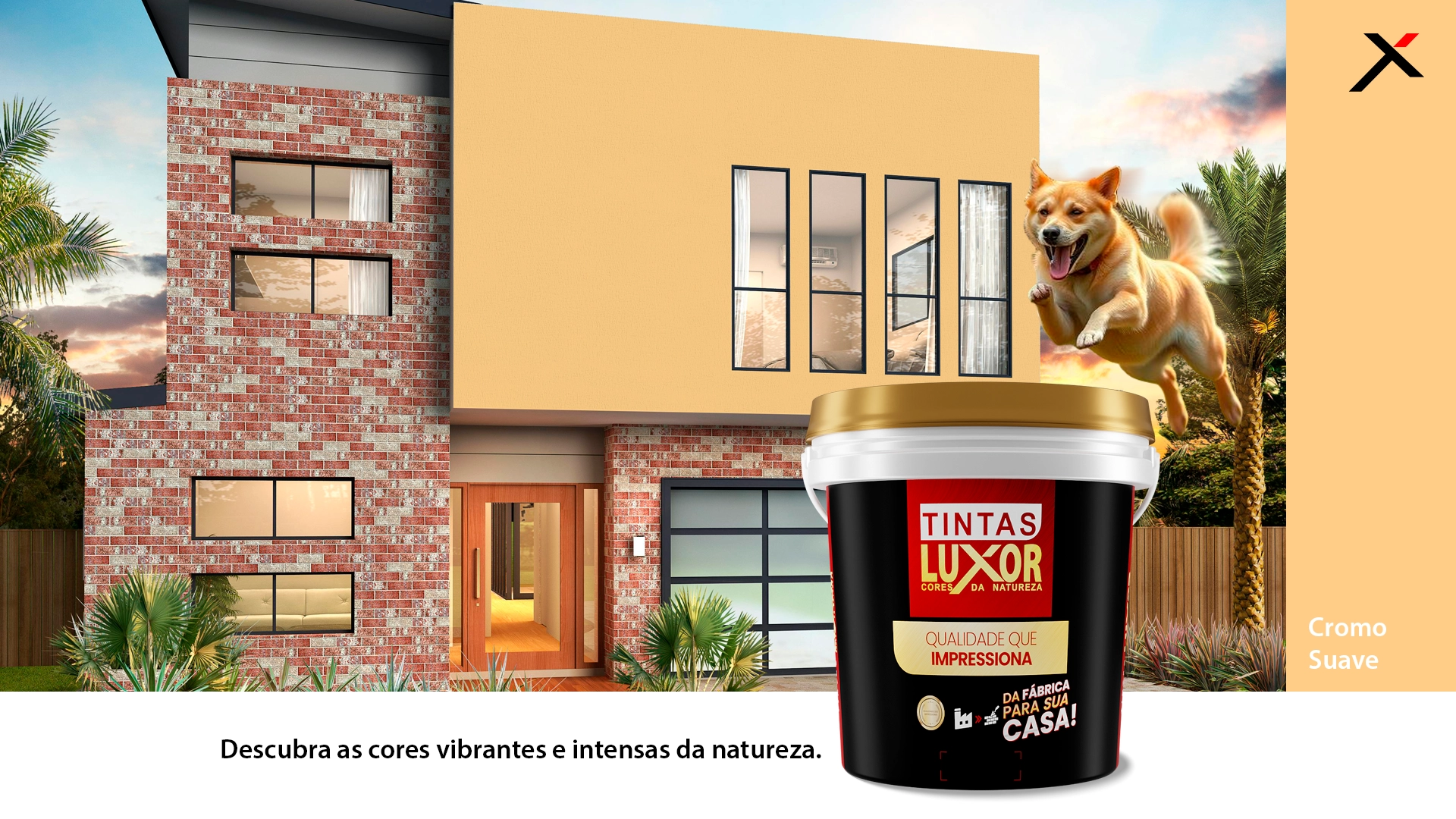 Tintas Luxor Cores da Natureza Cromo Suave