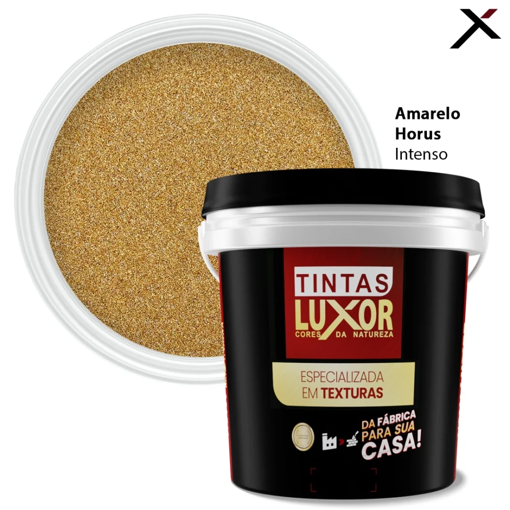 Textura Luxor Microsseixo Médio Amarelo Horus Intenso