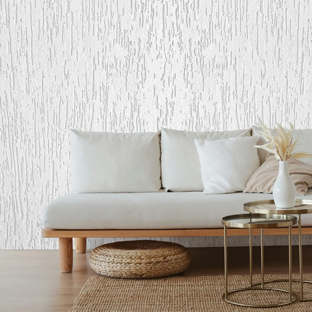 Textura Rústica Premium Branco Neve - Luxor