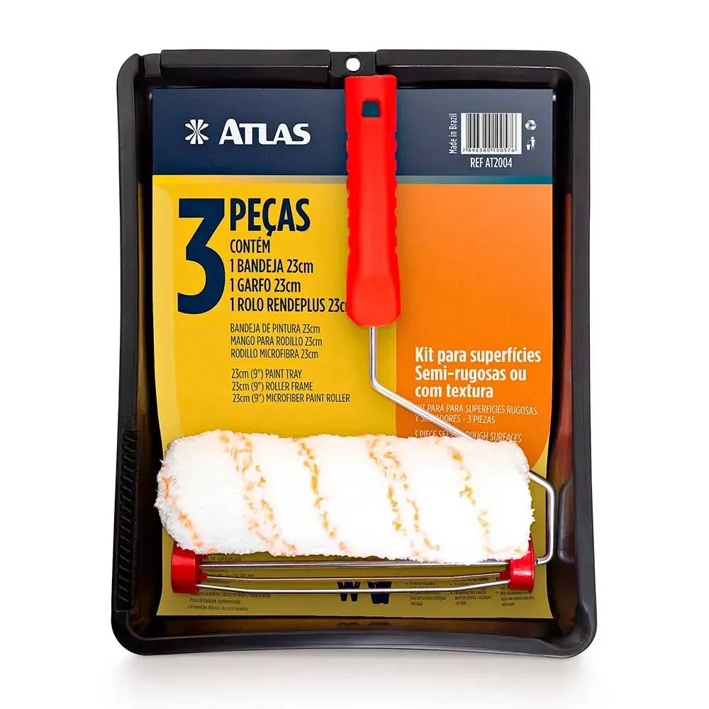 Conjunto de Pintura Rendeplus 3 Peças - ATLAS