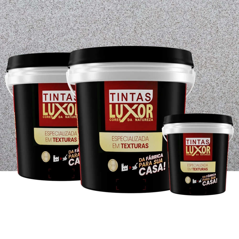 Kit Microsseixo Fino Areia Vermelha Suave Textura Luxor - Interno - Rende 14m²
