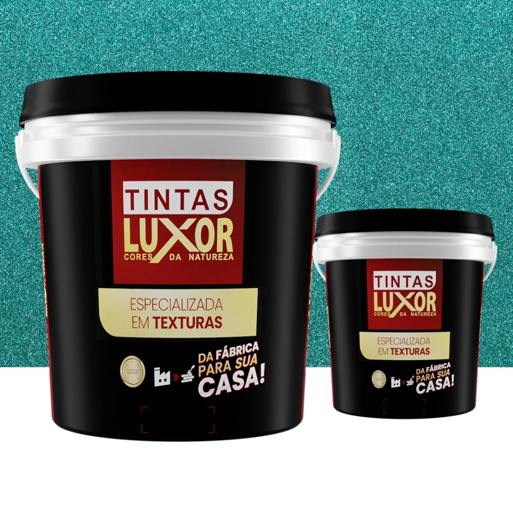 Kit Microsseixo Fino Verde Jade Intenso Textura Luxor - Interno - Rende 7m²