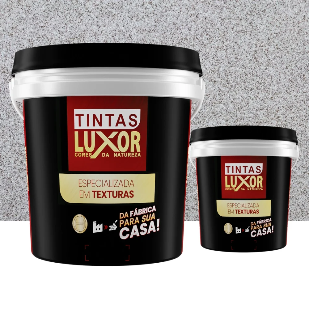 Kit Microsseixo Médio Areia Vermelha Suave Textura Luxor - Interno - Rende 5m²