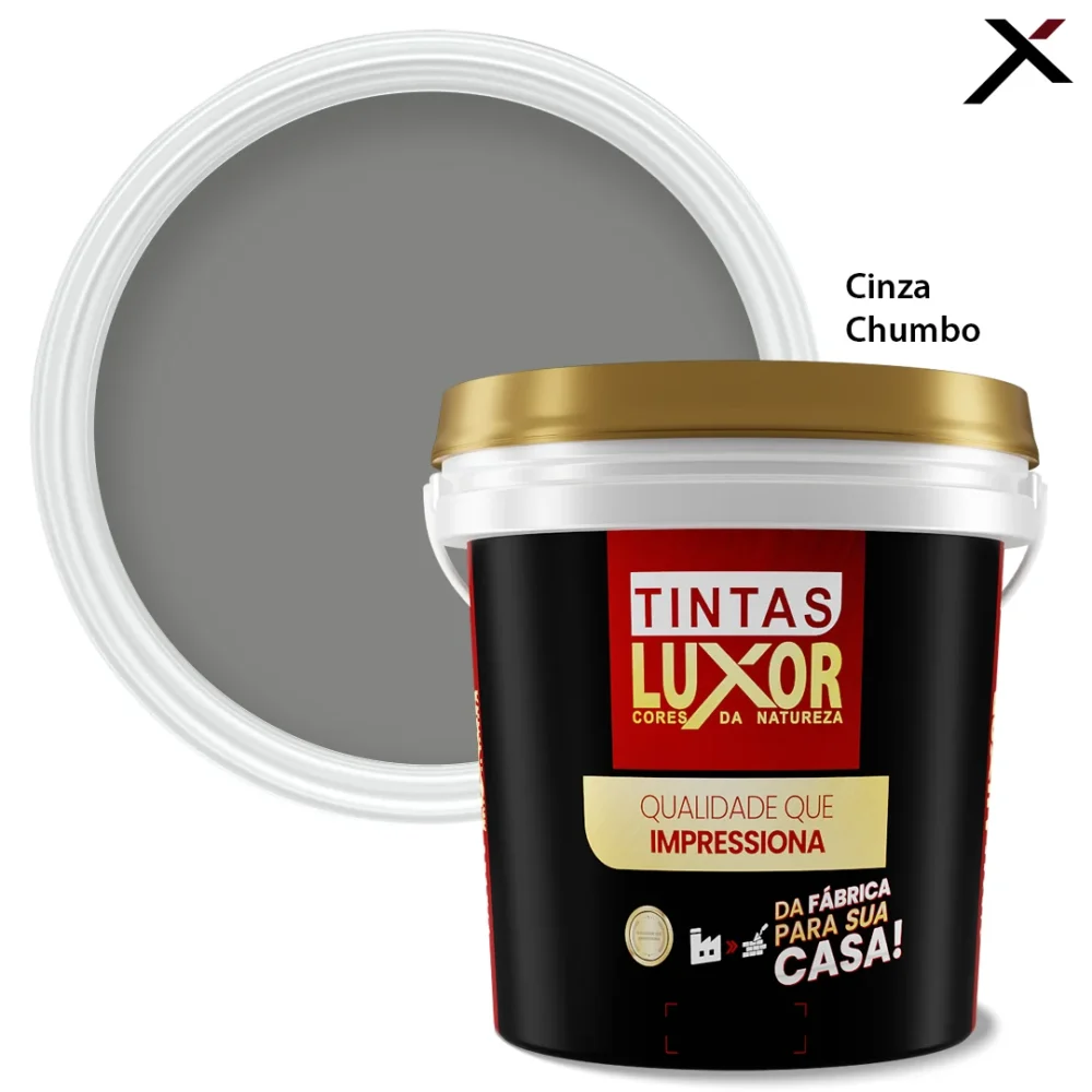 Tinta Piso Standard Luxor - Cinza Chumbo